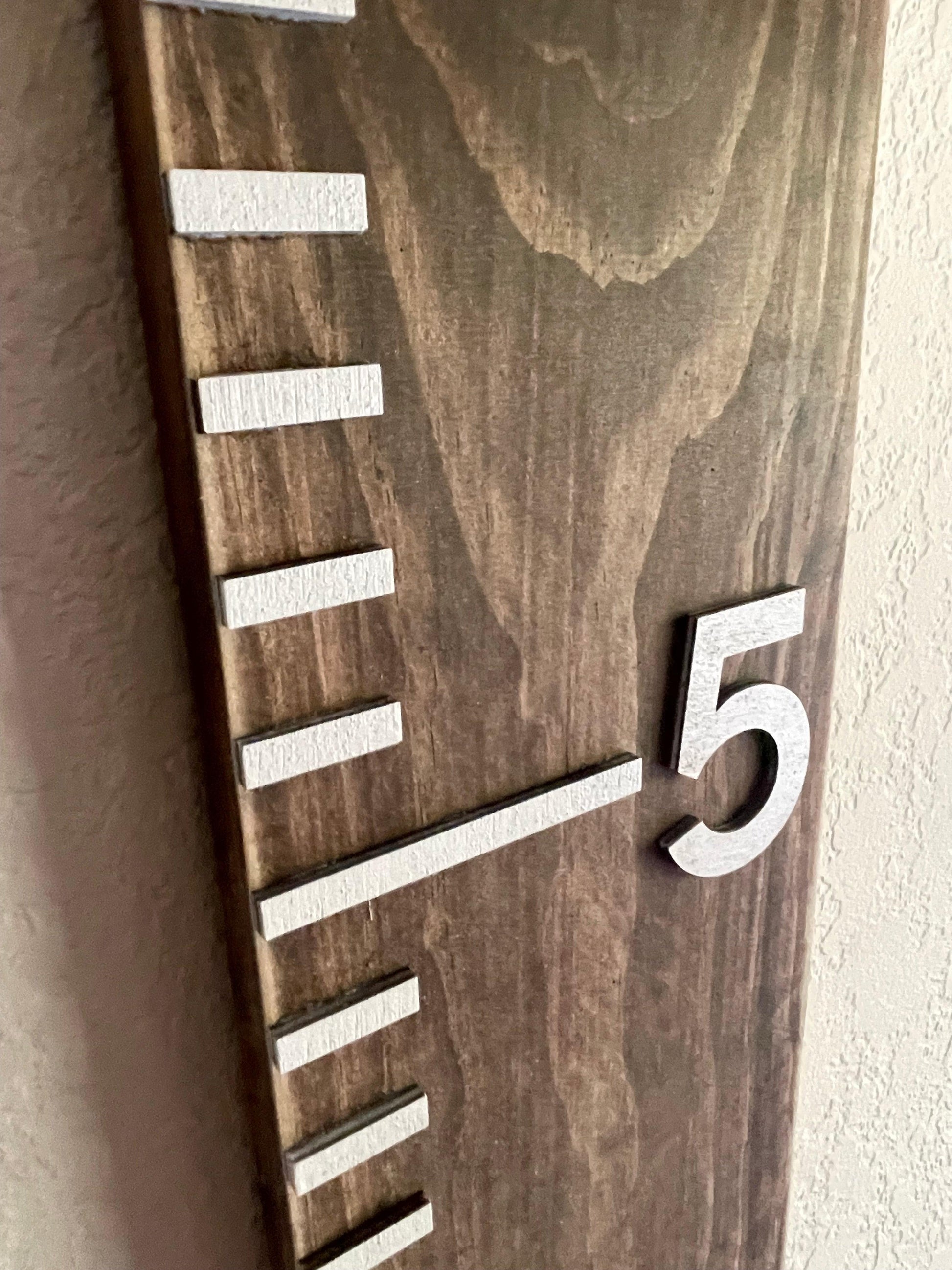 Wooden Growth Chart - Giggle and Jump