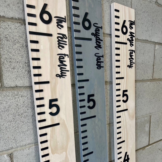 Wooden Growth Chart