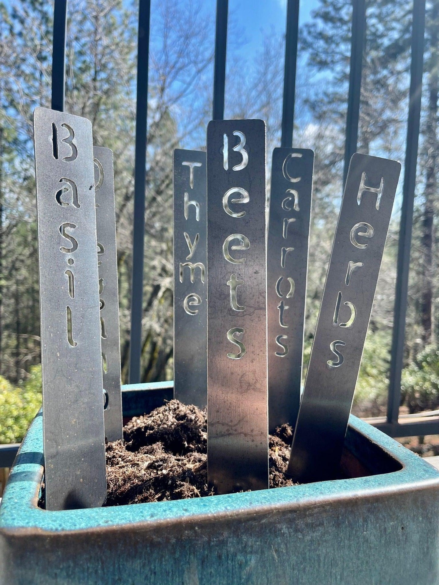 Vegetable and Herb Garden Stakes - Giggle and Jump