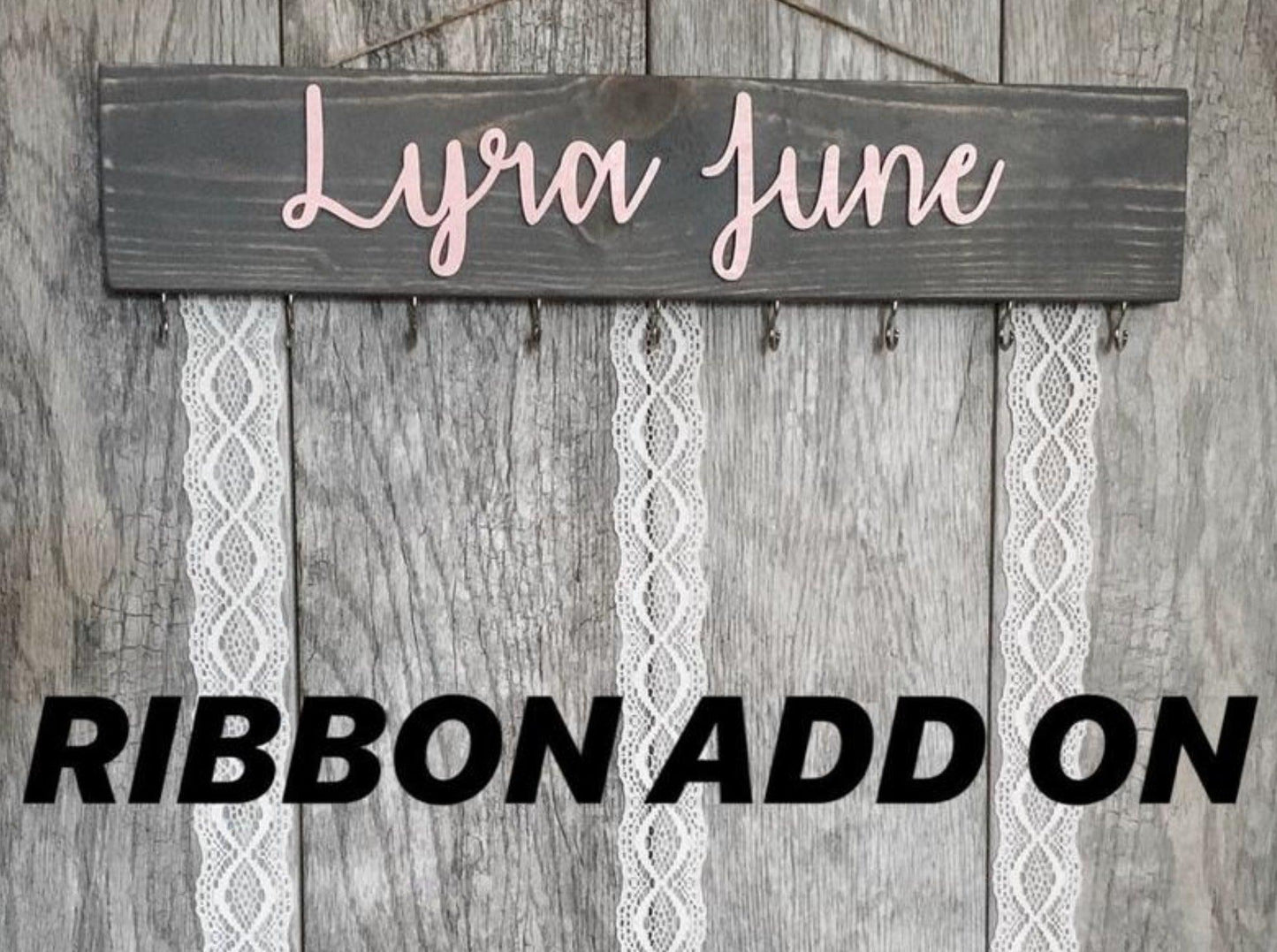 Lace Ribbon Add On - Giggle and Jump